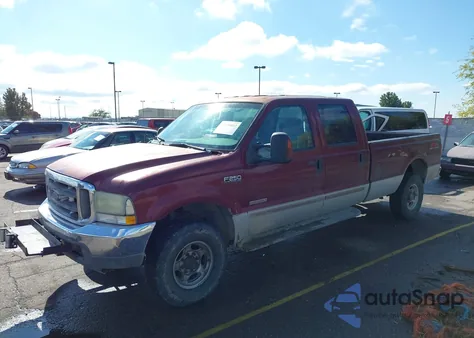 2004 Ford F-250 Lariat/Xl/Xlt из США, поврежденный, VIN 1FTNW21P34EC18325